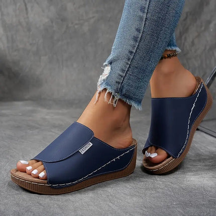 Women's Orthopedic Comfort Slide Open Toe Sandals