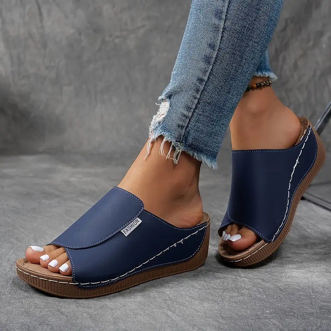 Women's Orthopedic Comfort Slide Open Toe Sandals