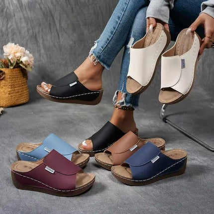 Women's Orthopedic Comfort Slide Open Toe Sandals