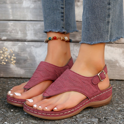 Women's Orthopedic Toe Ring Walking Sandals