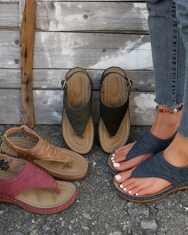Women's Orthopedic Toe Ring Walking Sandals