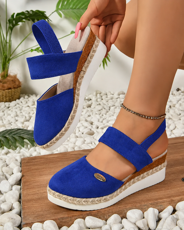 Women's Platform Slingback Comfort Sandals