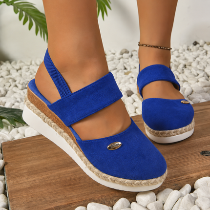 Women's Platform Slingback Comfort Sandals