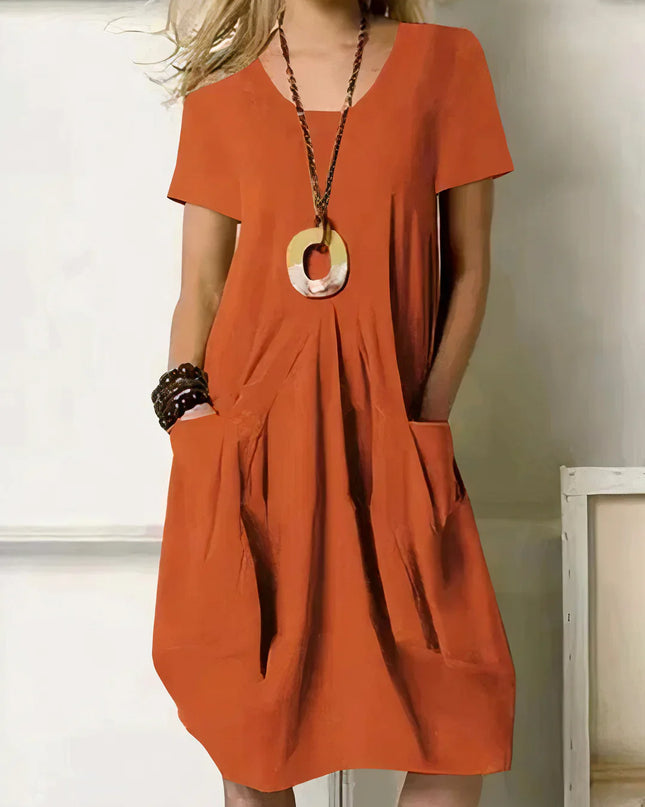 Women's Pocket Shift Dress