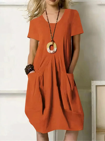 Women's Pocket Shift Dress
