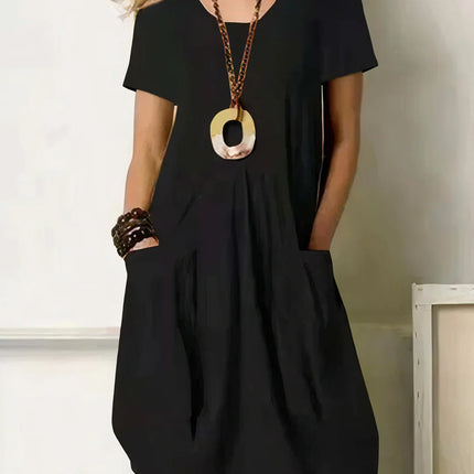 Women's Pocket Shift Dress
