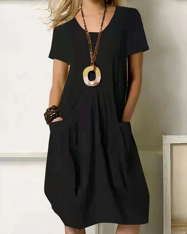 Women's Pocket Shift Dress