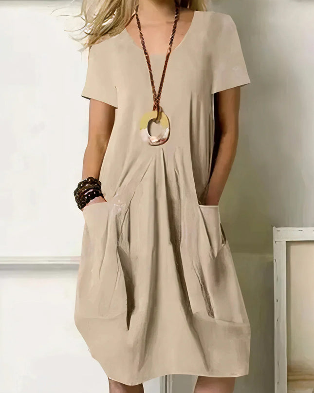 Women's Pocket Shift Dress