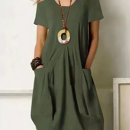 Women's Pocket Shift Dress