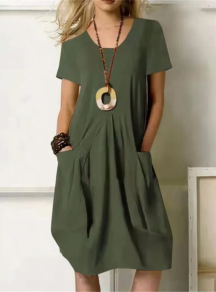 Women's Pocket Shift Dress