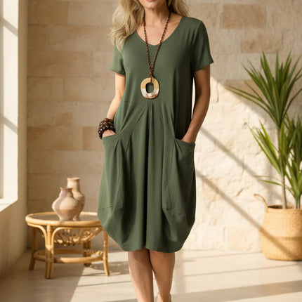 Women's Pocket Shift Dress