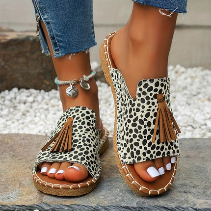 Women's Slip-On Boho Summer Sandals