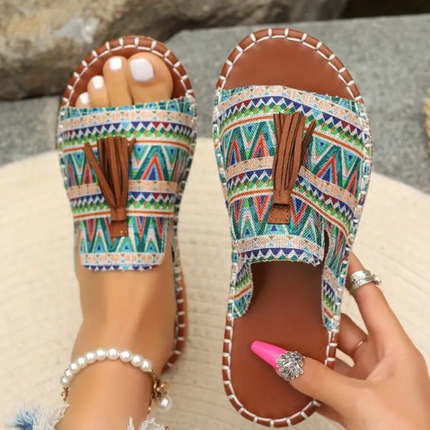 Women's Slip-On Boho Summer Sandals