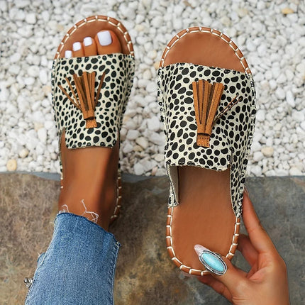 Women's Slip-On Boho Summer Sandals