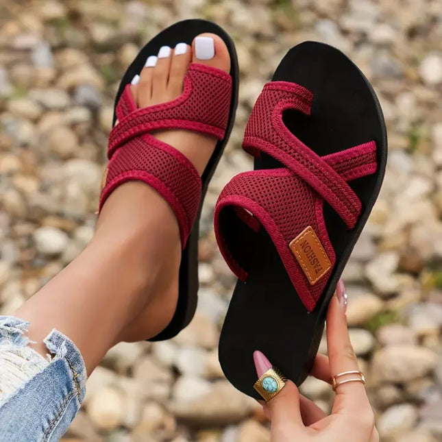 Women's Slip-On Comfort Summer Multi Strap Sandals