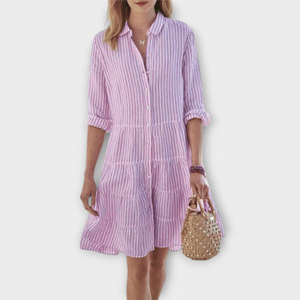 Women's Striped Breezy Dress