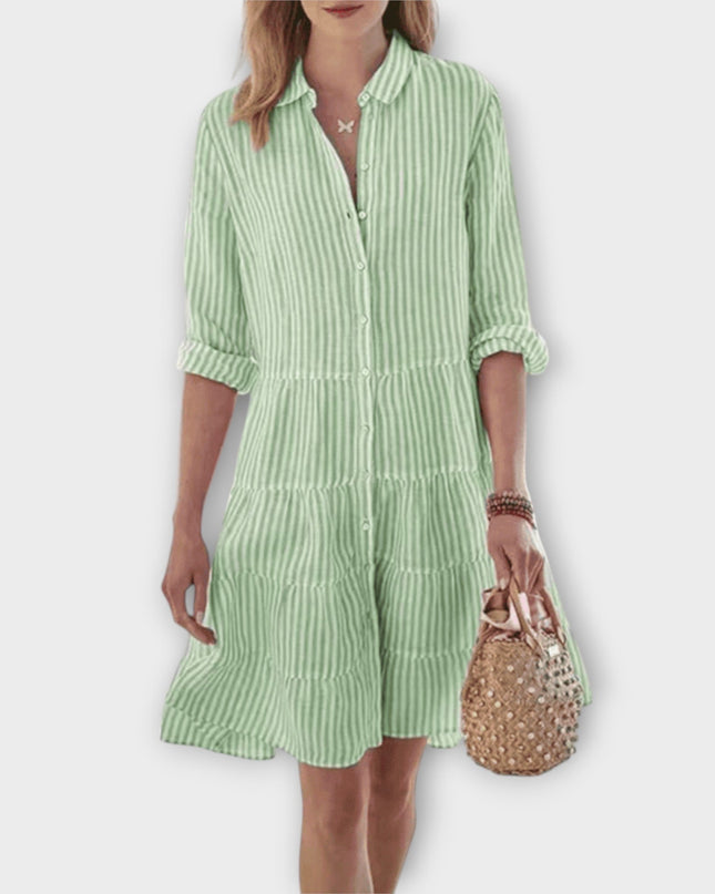 Women's Striped Breezy Dress