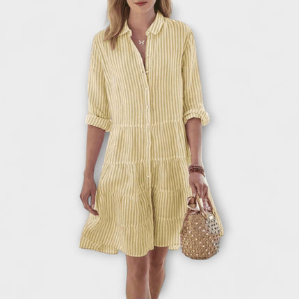 Women's Striped Breezy Dress