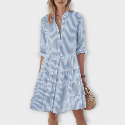Women's Striped Breezy Dress