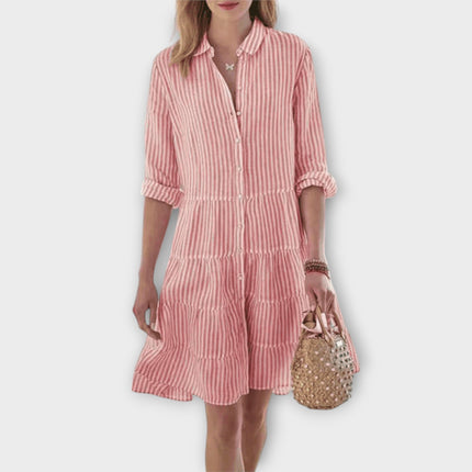 Women's Striped Breezy Dress