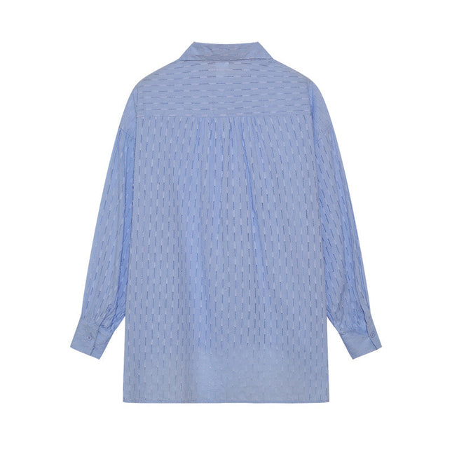 Women's Textured Summer Shorts Set Button Front Shirt