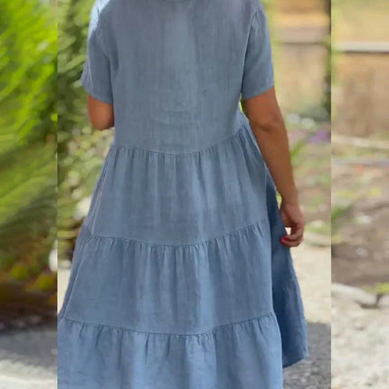 Women's Tiered Swing Dress