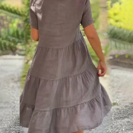 Women's Tiered Swing Dress