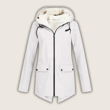 Althea | Women's Waterproof Hooded Jacket Sherpa-Lined Winter Parka