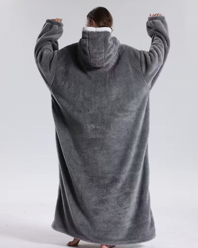 Zélie | Women's Wearable Blanket Hoodie – Oversized Fleece