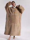 Brown / One size (140 cm)