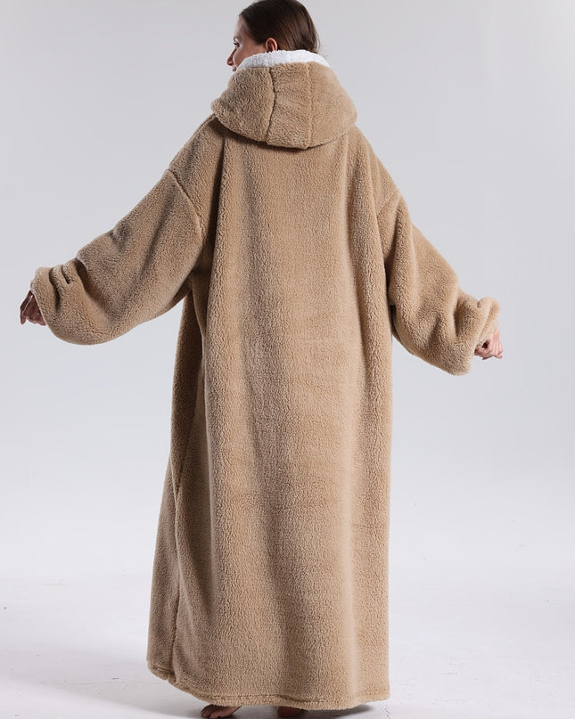Zélie | Women's Wearable Blanket Hoodie – Oversized Fleece