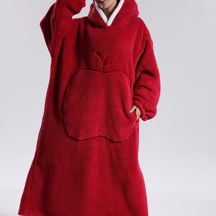 Zélie | Women's Wearable Blanket Hoodie – Oversized Fleece