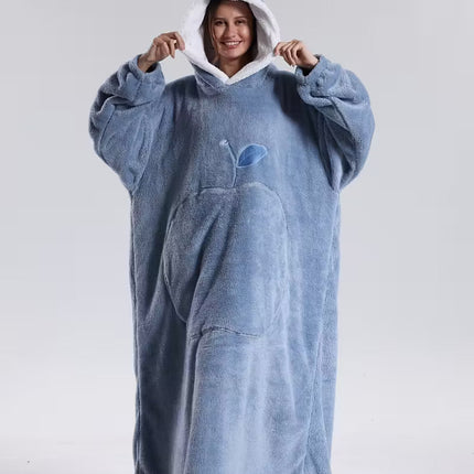 Zélie | Women's Wearable Blanket Hoodie – Oversized Fleece