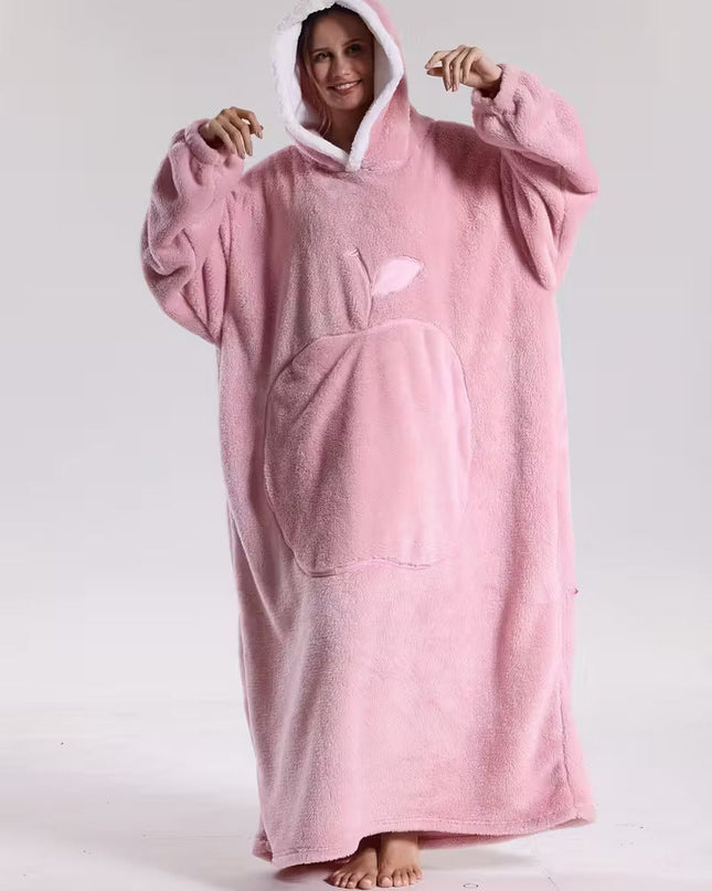 Zélie | Women's Wearable Blanket Hoodie – Oversized Fleece