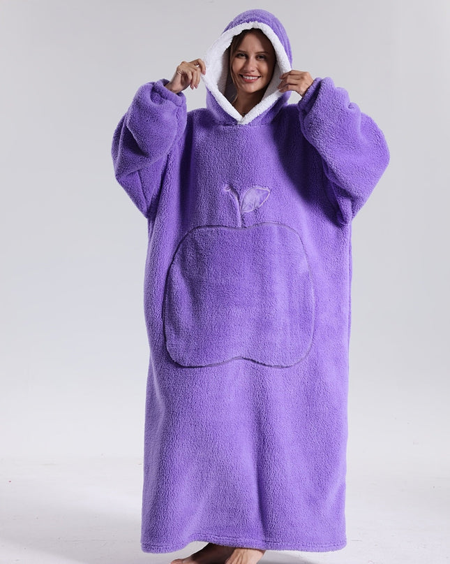 Zélie | Women's Wearable Blanket Hoodie – Oversized Fleece