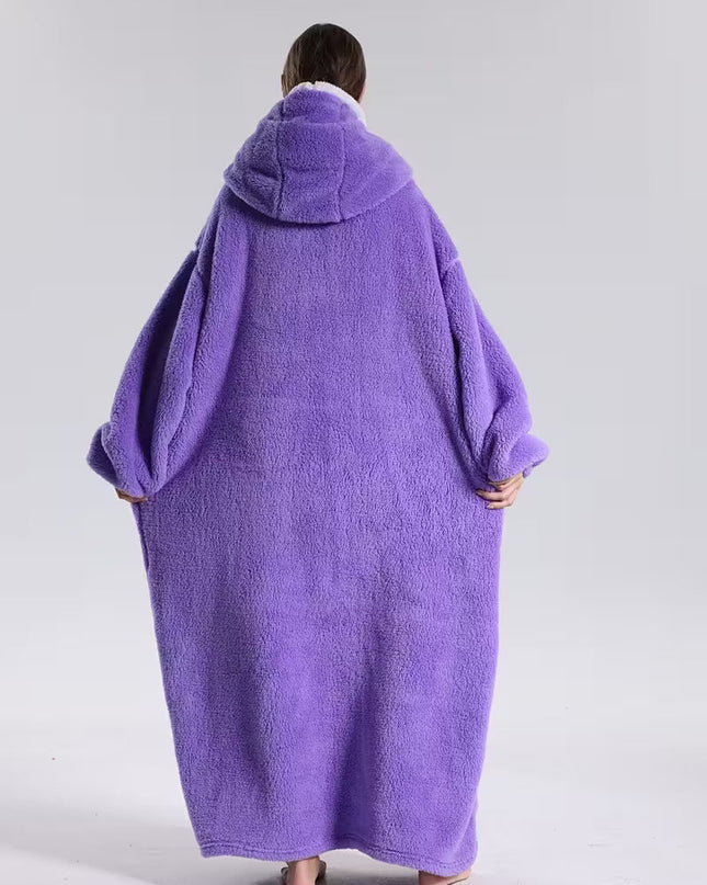 Zélie | Women's Wearable Blanket Hoodie – Oversized Fleece
