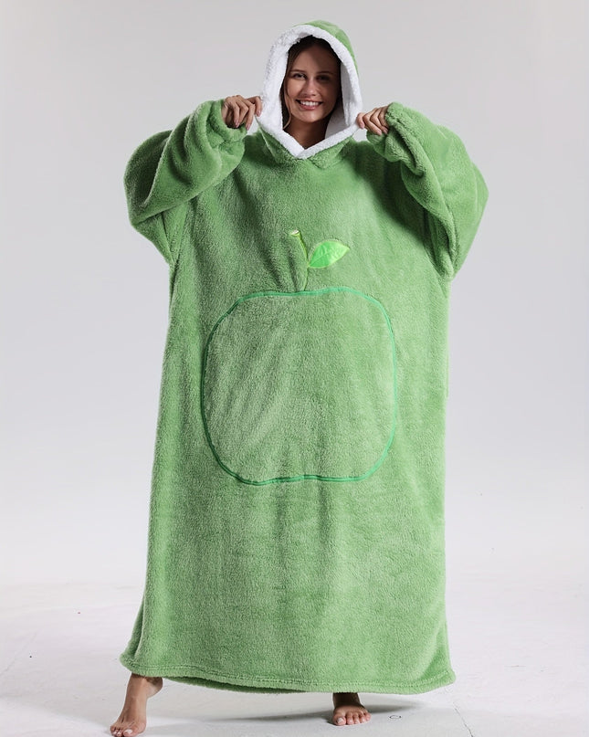 Zélie | Women's Wearable Blanket Hoodie – Oversized Fleece