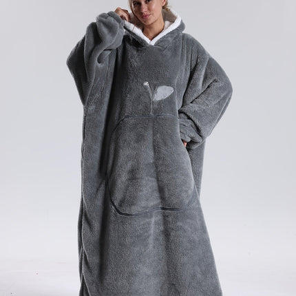 Zélie | Women's Wearable Blanket Hoodie – Oversized Fleece