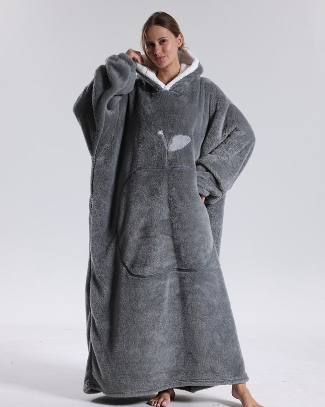 Zélie | Women's Wearable Blanket Hoodie – Oversized Fleece